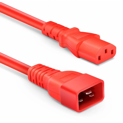 14AWG 250V/15A Power Cord, Red