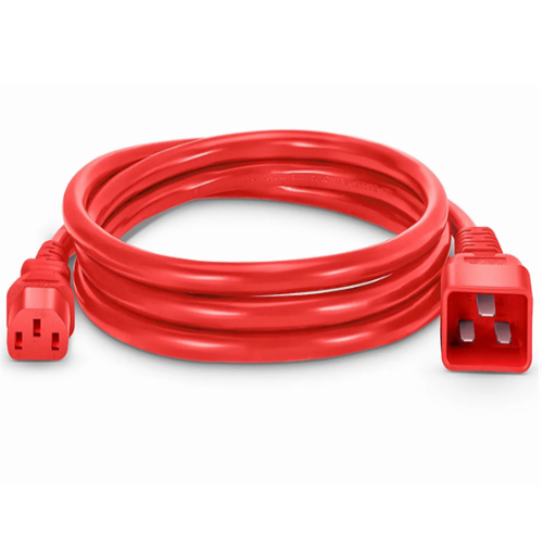 14AWG 250V/15A Power Cord, Red