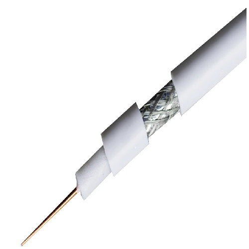 RG58 White  Cable