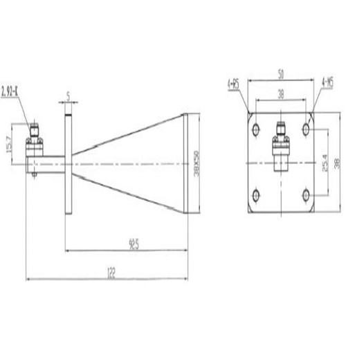Horn Antenna 18-40 GHz