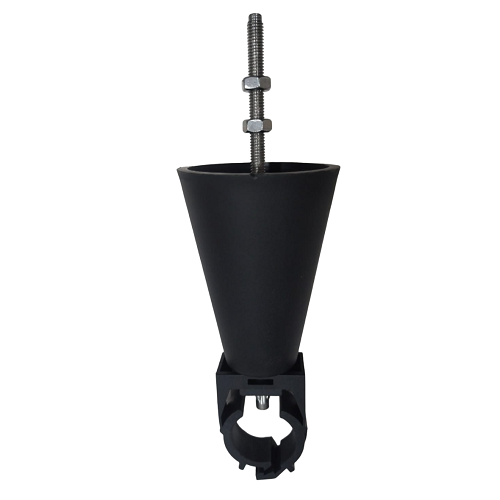 PP Clamp for 7/8" Leaky Cable with M6 Wedge